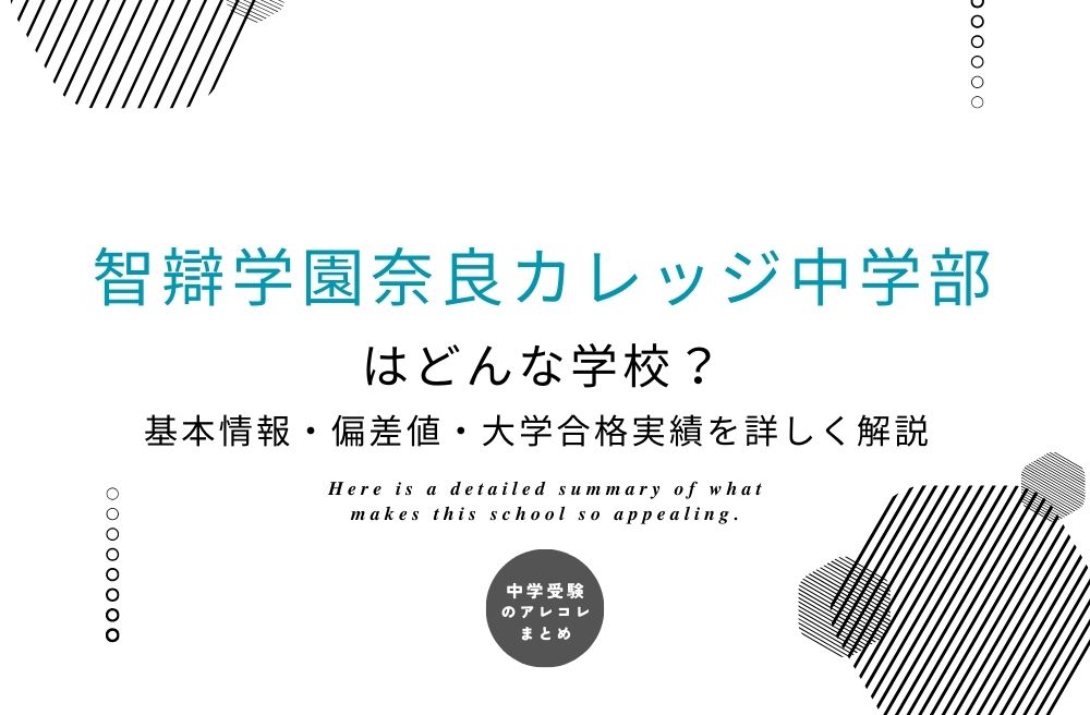 智辯学園奈良カレッジ中学部